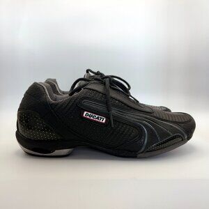 PUMA x Ducati Testastretta II Black Red Sneakers Mens 7 LIKE NEW